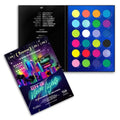 RUDE City of Neon Lights 24 Vibrant Pigment Eyeshadow Palette