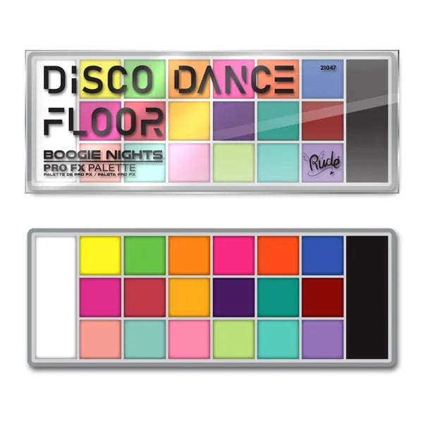 RUDE Disco Dance Floor Pro FX Palette Boogie Nights