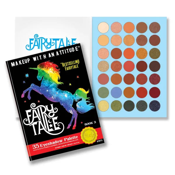 RUDE Fairy Tales 35 Eyeshadow Palette Book 3
