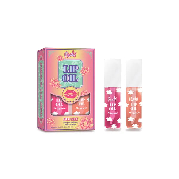 RUDE Lip Oil Massage Duo 3