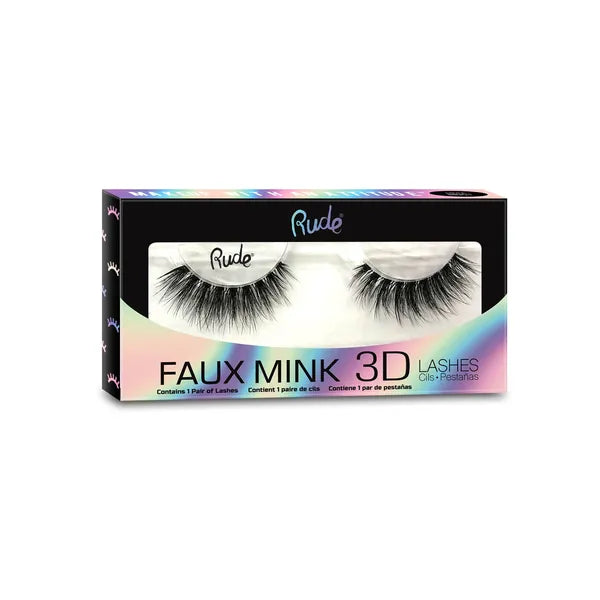 RUDE Lush Faux Mink 3D Lashes Metamorphic