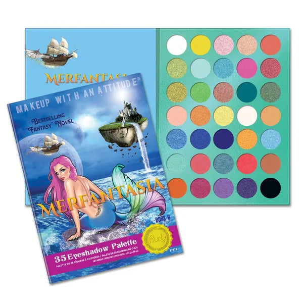 RUDE Merfantasia 35 Eyeshadow Palette Book 8