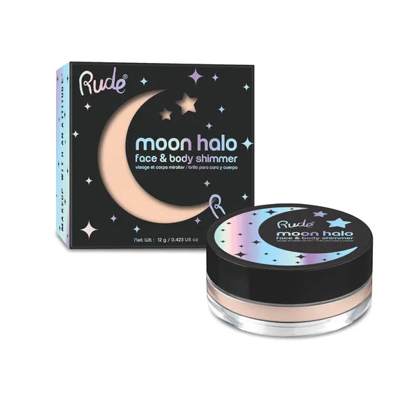 RUDE Moon Halo Face Body Shimmer