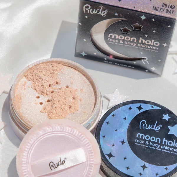 RUDE Moon Halo Face Body Shimmer 2