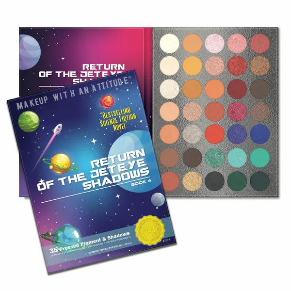 RUDE Return Of The Jet Eyeshadows Book 4