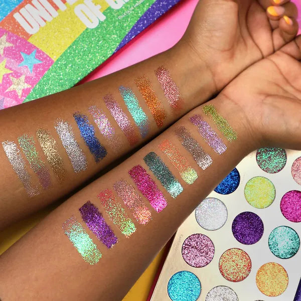 RUDE United Shades of Glitter Palette 2