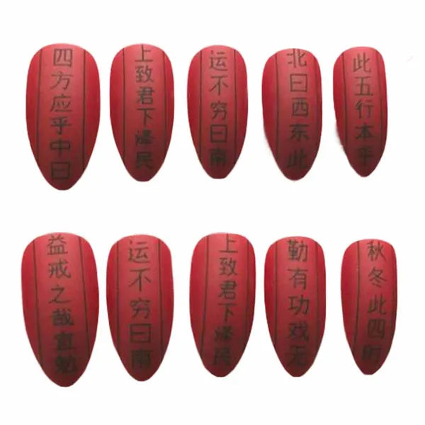 Set of 3 Nail Art Sticker Decals