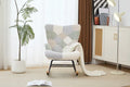 Teddy Upholstered Nursery Glider Rocking Chair - High Backrest Comfy Armchair | Versatile Accent Chair for Living Room, Bedroom, Offices