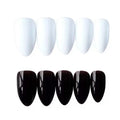 Vintage False Nails Black White