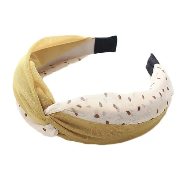 Polka Dot Turban Style 1