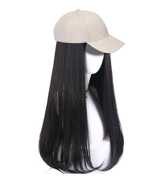 Baseball Cap Natural Black Hair