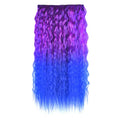 Fluffy Curly Wig Two-Tone