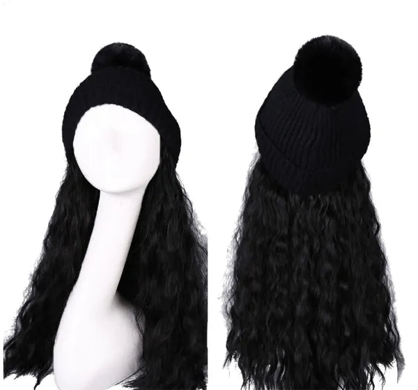 Natural Black Wig Cap